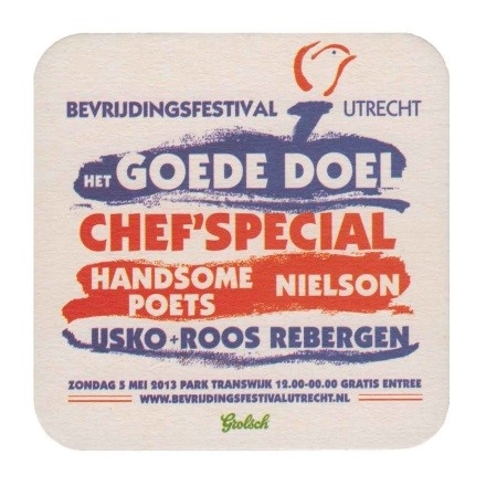 Bevrijdingsfestival Utrecht 2013 — voorkant