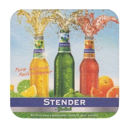 Grolsch stender — achterkant