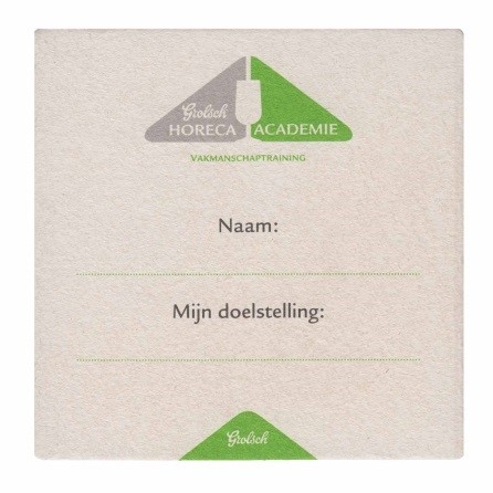 Grolsch Horeca Academie  — voorkant