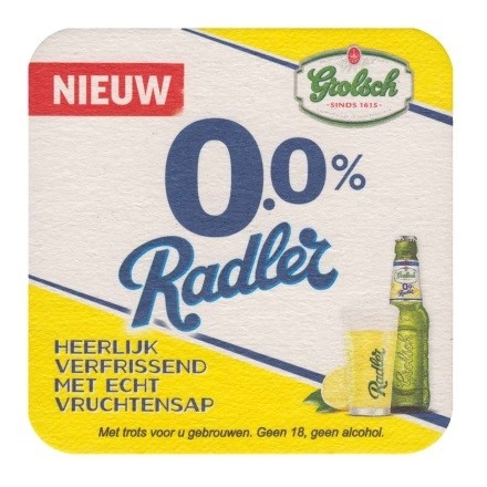 Nieuw Radler — achterkant