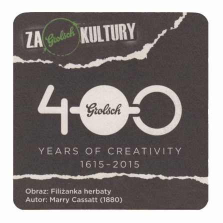 400 years of crativity — achterkant