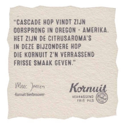 Kornuit  — voorkant
