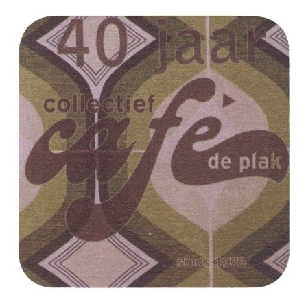café de plak — voorkant