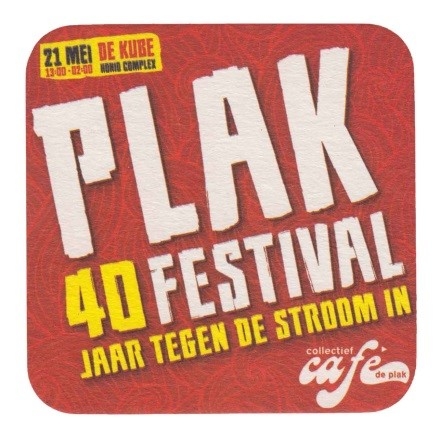 café de plak — voorkant