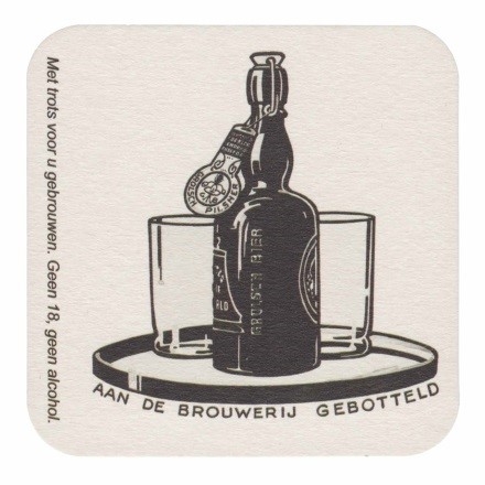 Aan de brouwerij gebotteld      — voorkant
