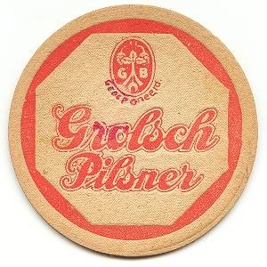 Proefdruk - Grolsch pilsner (blauw/blauw) — achterkant
