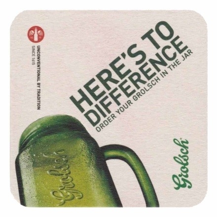 Here's to difference — voorkant
