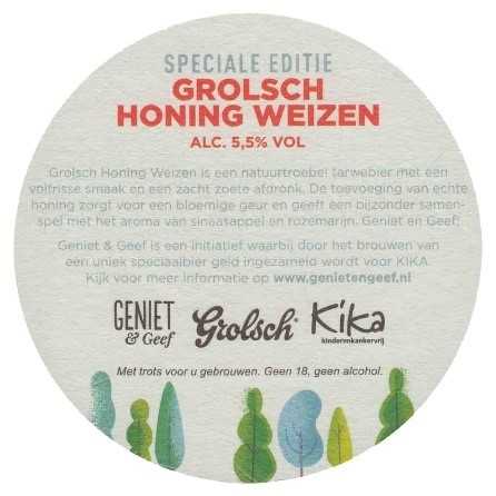 Honing Weizen — voorkant