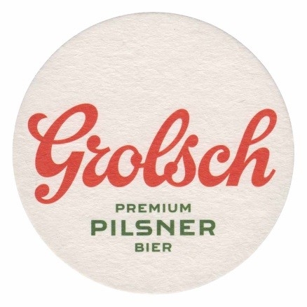 Grolsch premium pilsner bier — achterkant