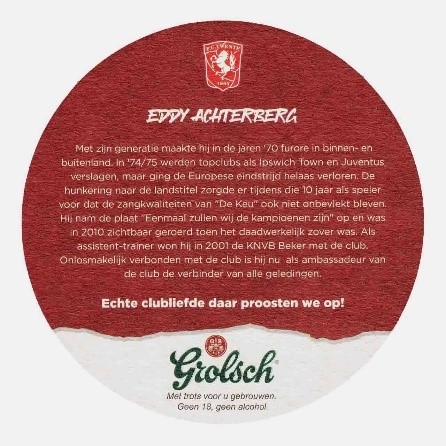 FC Twente - Eddy Achterberg — voorkant