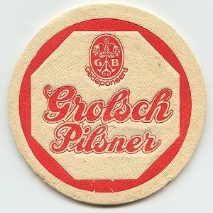 Grolsch pilsner - Groli  (rood) — achterkant