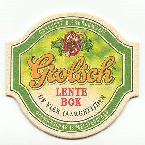 Lentebok, premium pilsner     — voorkant