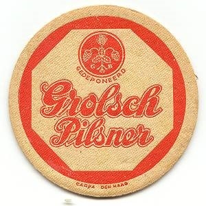 Grolsch pilsner - Groli  (rood) — achterkant