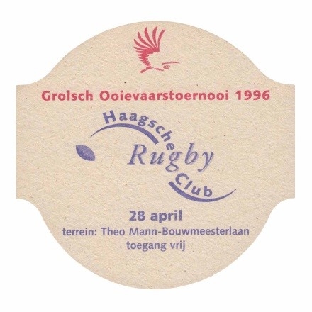Haagsche Rugby club 1996 — voorkant