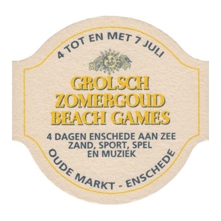 Zomergoud Beach Games — voorkant