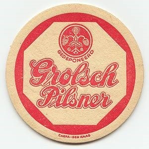 Grolsch pilsner (rood) — voorkant