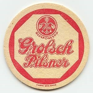 Grolsch pilsner (rood) — voorkant