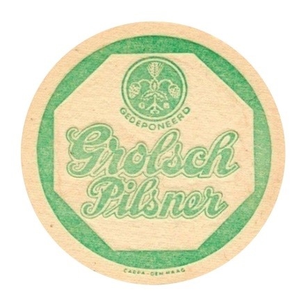 Grolsch pilsner (groen)  — voorkant