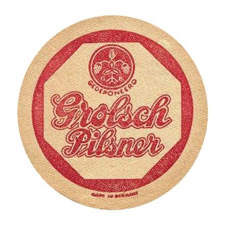 Grolsch pilsner - Germany (rood)  — voorkant