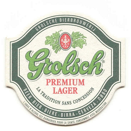 Premium lager, La tradition — achterkant