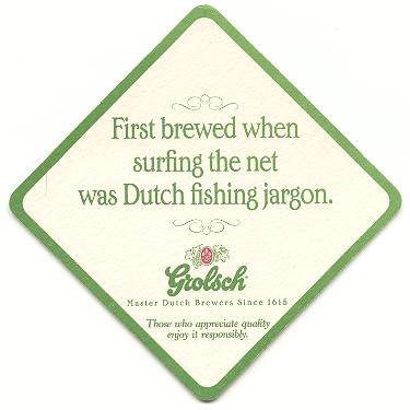 First brewed when — achterkant