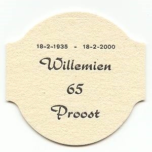 Privé - Willemien — voorkant