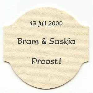 Privé - Bram & Saskia — voorkant