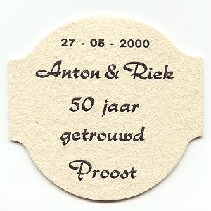 Privé - Anton & Riek — voorkant