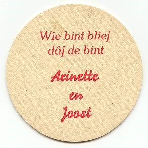 Privé - Arinette en Joost — voorkant