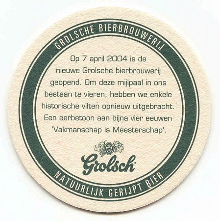 Historische viltjes — achterkant