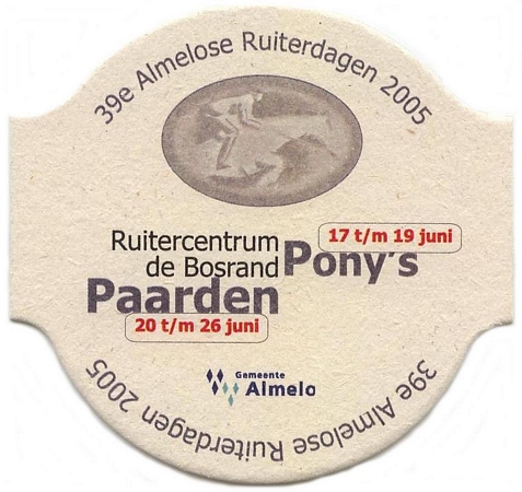 Almelose Ruiterdagen — voorkant