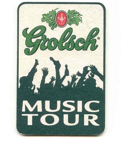 Grolsch music tour — achterkant