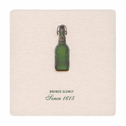 We only let you drink - groene tekst   — achterkant