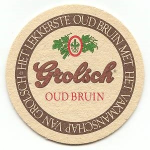 oud bruin - enkelzijdig  — voorkant