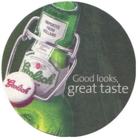 Good looks, great taste — voorkant