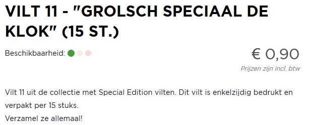 Grolsch Speciaal   — viltje2