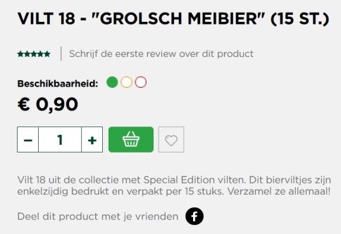 Meibier       — viltje2