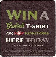 Win A Grolsch T-shirt  — viltje