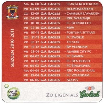 Go Ahead Eagles Seizoen 2010-2011 — viltje