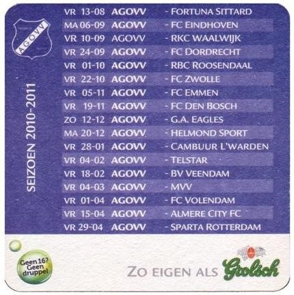 AGOVV Seizoen 2010-2011  — viltje