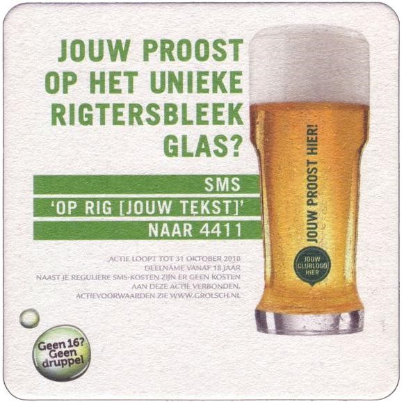 Rigtersbleek  — viltje