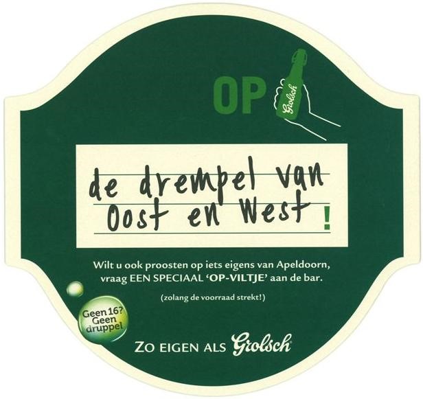 Proost op - Apeldoorn — viltje
