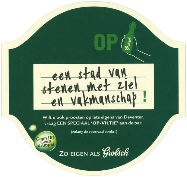 Proost op - Deventer — viltje