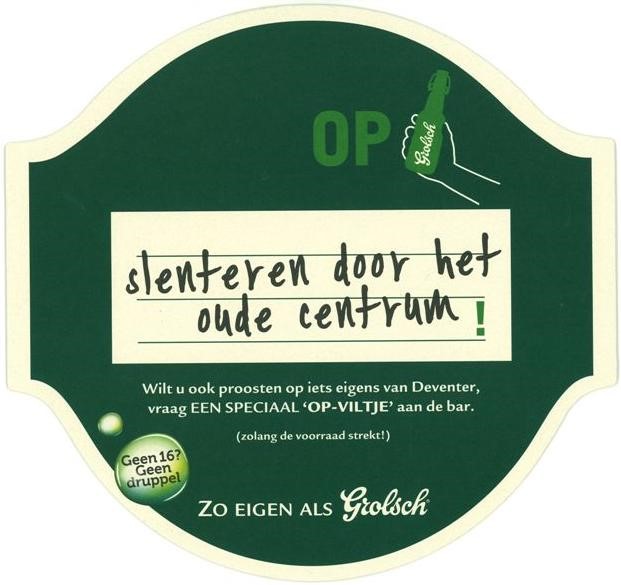 Proost op - Deventer — viltje