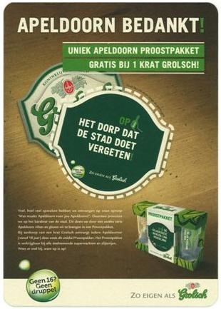 Apeldoorn bedankt