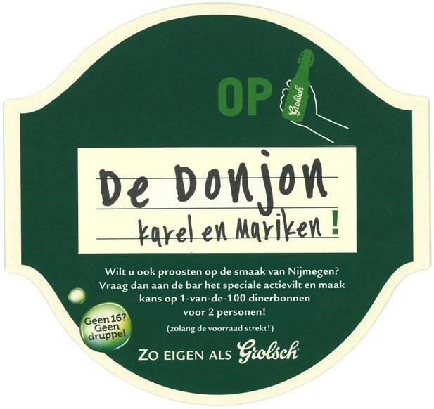Op De Donjon  — viltje