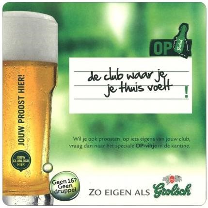 Op de club
