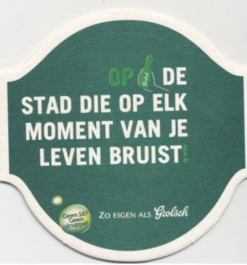Op de stad — viltje
