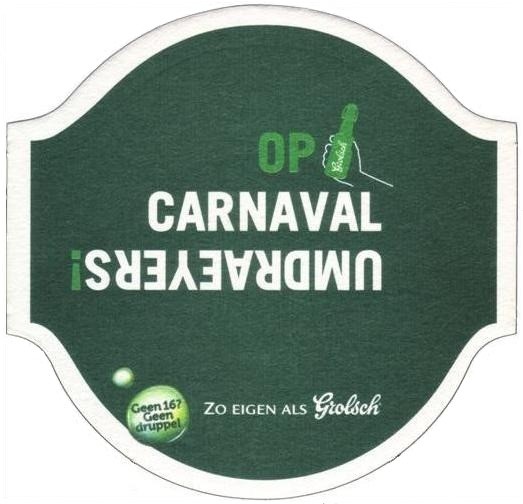 Op carnaval Umdraeyers  — viltje
