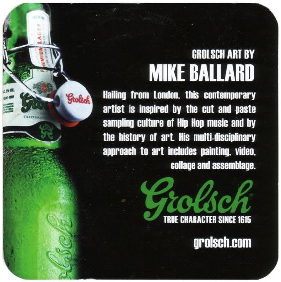 Grolsch by Mike Ballard  — viltje2